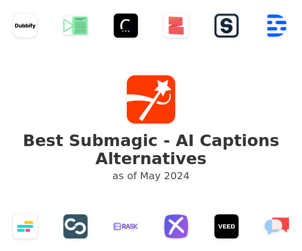 Best Submagic - AI Captions Alternatives