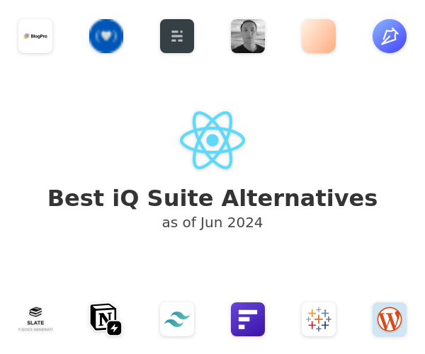 Best iQ Suite Alternatives