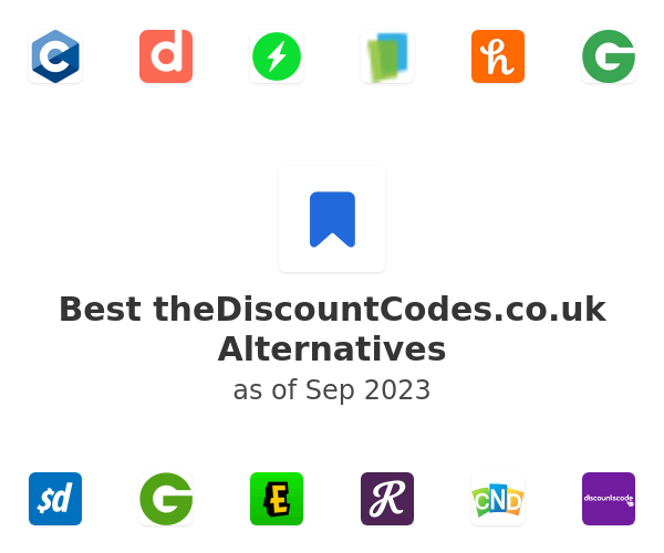 Best theDiscountCodes.co.uk Alternatives
