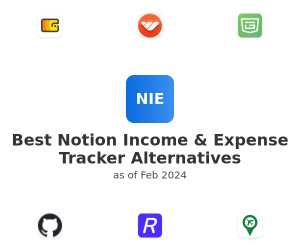 Best Notion Income & Expense Tracker Alternatives