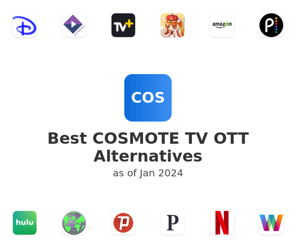 Best COSMOTE TV OTT Alternatives