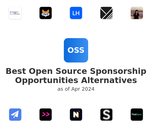 Best Open Source Sponsorship Opportunities Alternatives