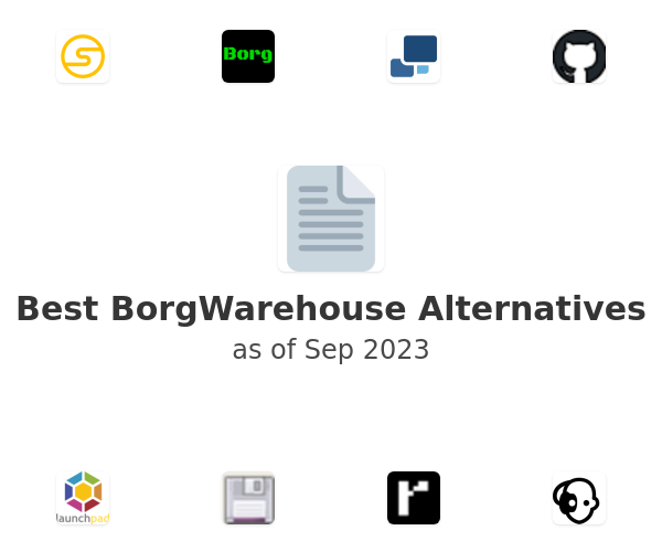 Best BorgWarehouse Alternatives