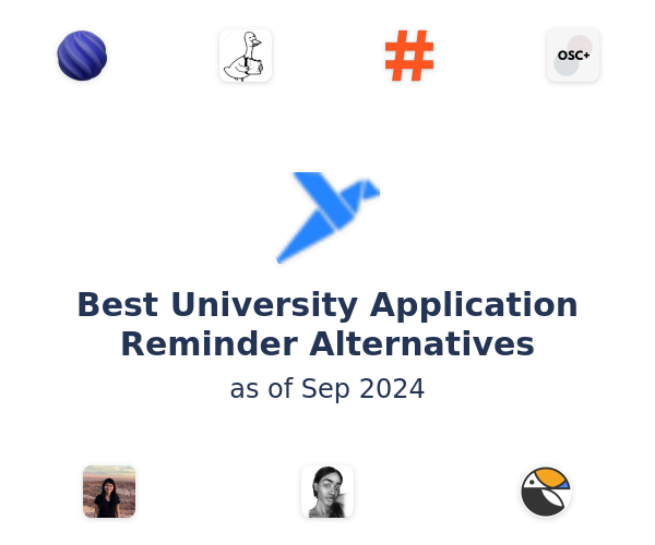 Best University Application Reminder Alternatives