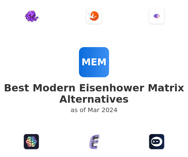 Best Modern Eisenhower Matrix Alternatives