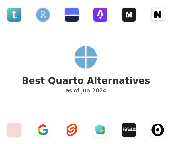 Best Quarto Alternatives