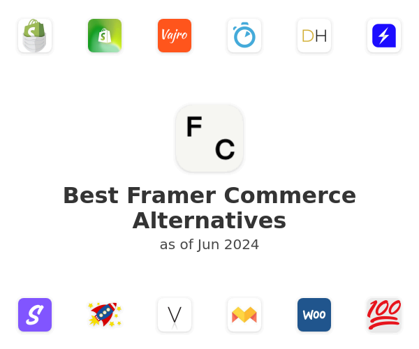 Best Framer Commerce Alternatives