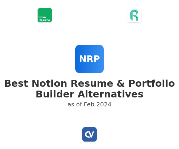 Best Notion Resume & Portfolio Builder Alternatives