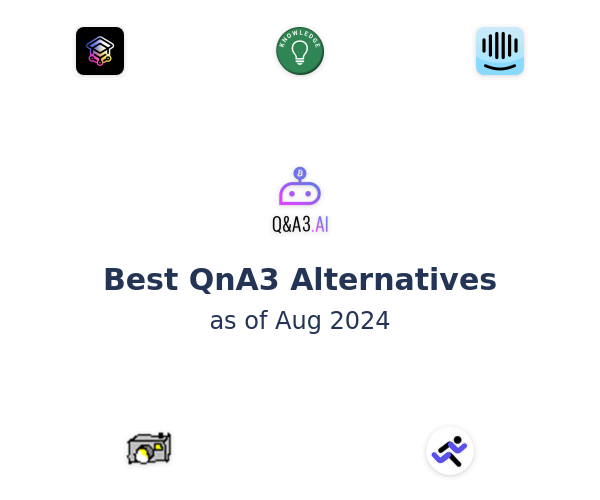 Best QnA3 Alternatives