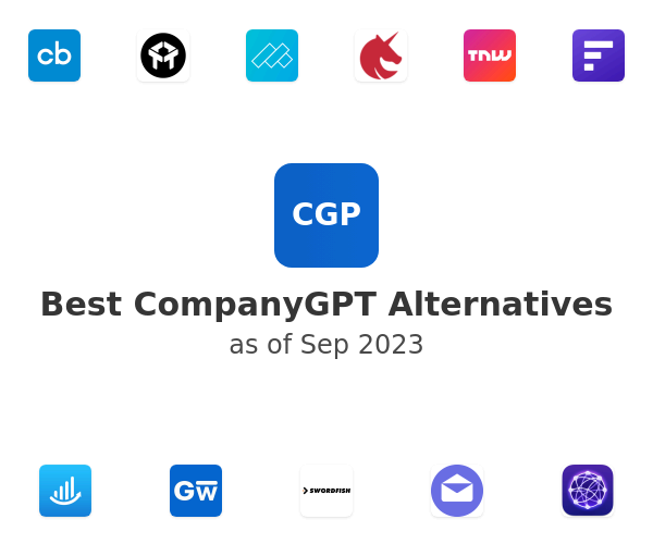 Best CompanyGPT Alternatives