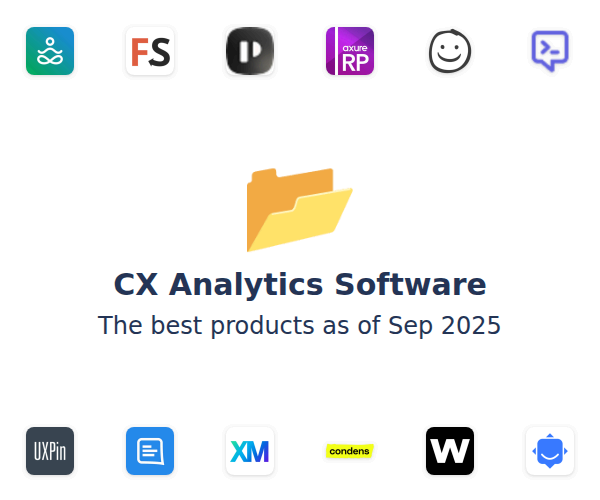 The best CX Analytics products