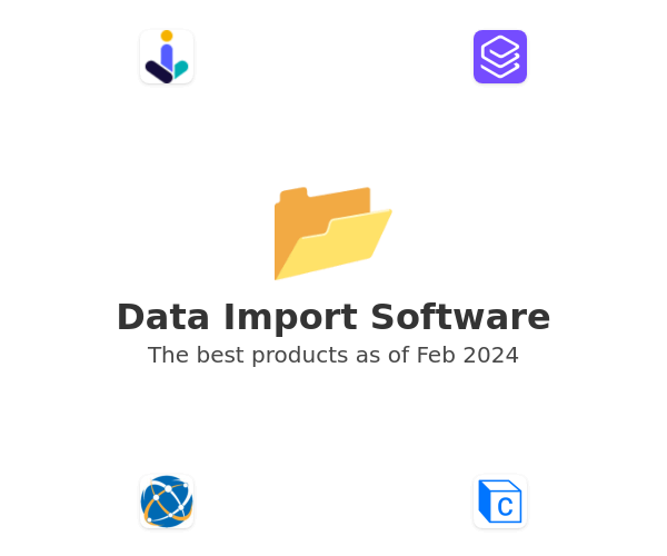 The best Data Import products