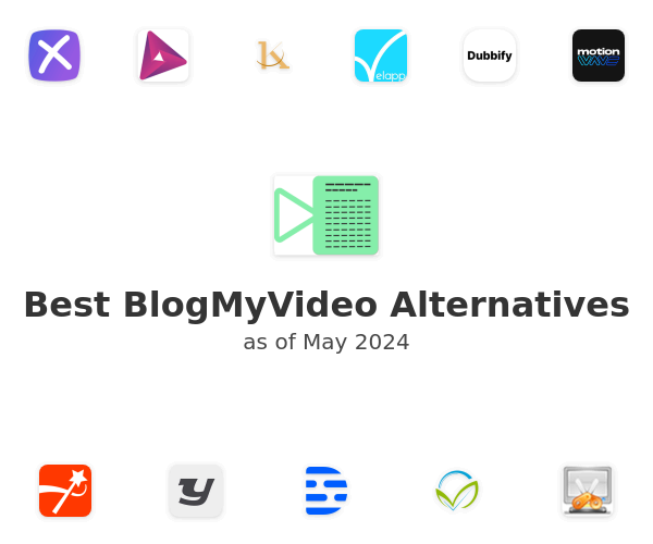 Best BlogMyVideo Alternatives