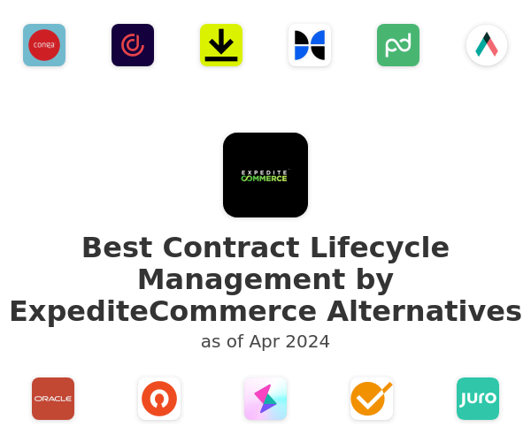Best Contract Lifecycle Management by ExpediteCommerce Alternatives