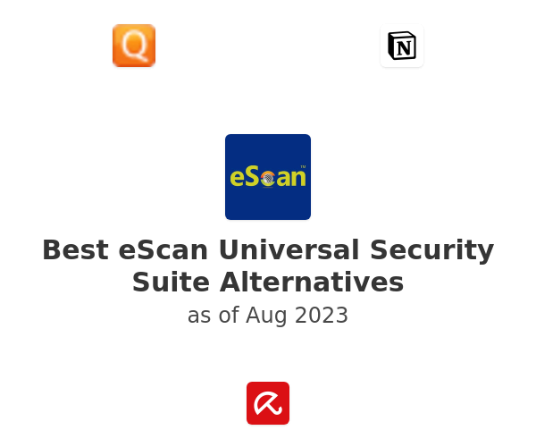Best eScan Universal Security Suite Alternatives