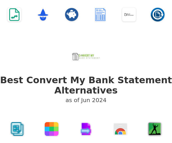 Best Convert My Bank Statement Alternatives