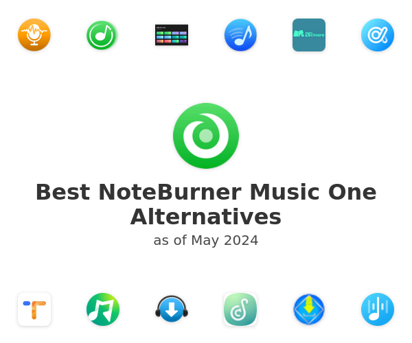 Best NoteBurner Music One Alternatives
