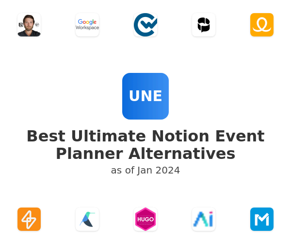 Best Ultimate Notion Event Planner Alternatives