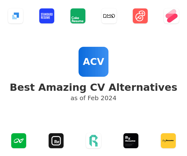 Best Amazing CV Alternatives