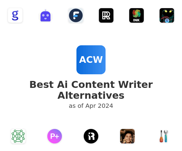 Best Ai Content Writer Alternatives