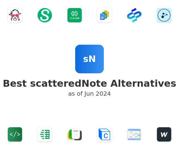 Best scatteredNote Alternatives