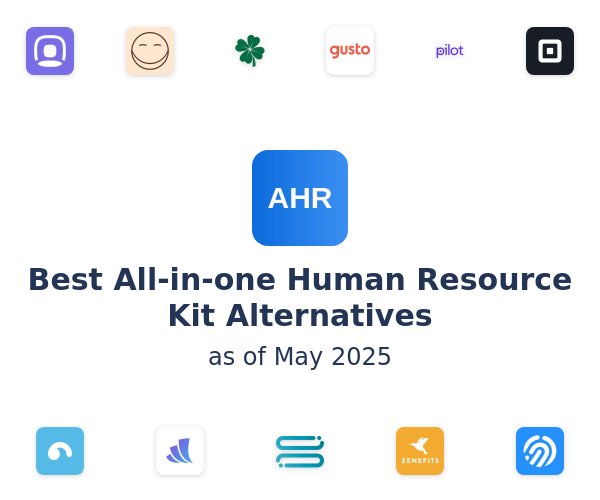 Best All-in-one Human Resource Kit Alternatives