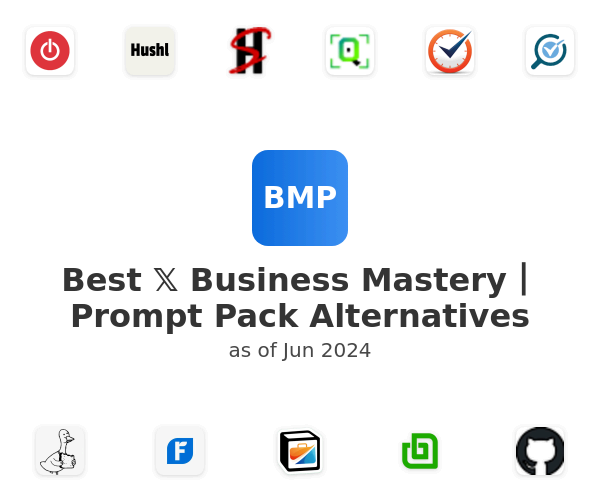 Best 𝕏 Business Mastery︱Prompt Pack Alternatives