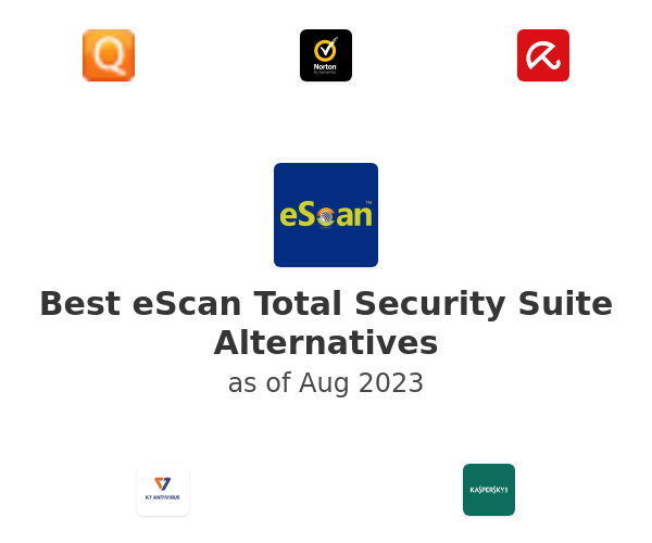 Best eScan Total Security Suite Alternatives