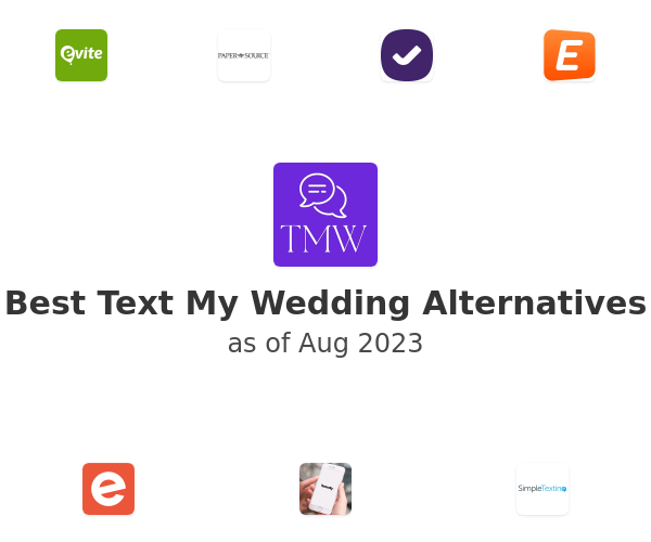 Best Text My Wedding Alternatives