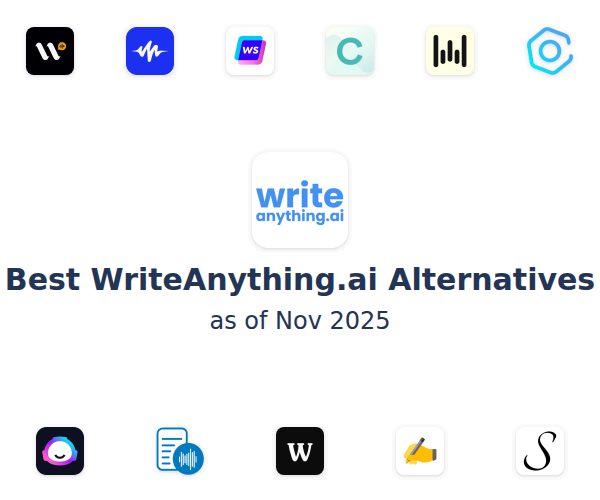 Best WriteAnything.ai Alternatives