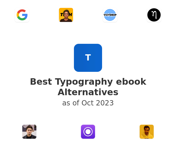 Best Typography ebook Alternatives