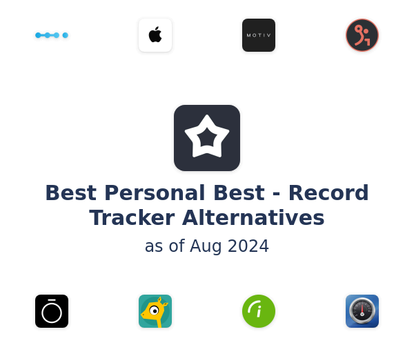 Best Personal Best - Record Tracker Alternatives