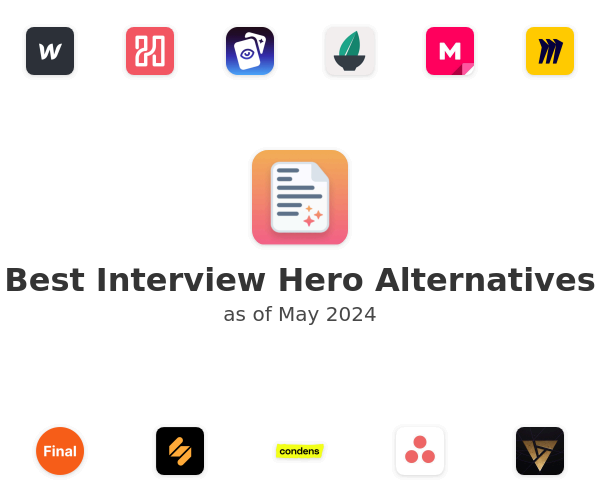 Best Interview Hero Alternatives