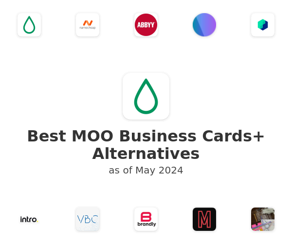 Best MOO Business Cards+ Alternatives