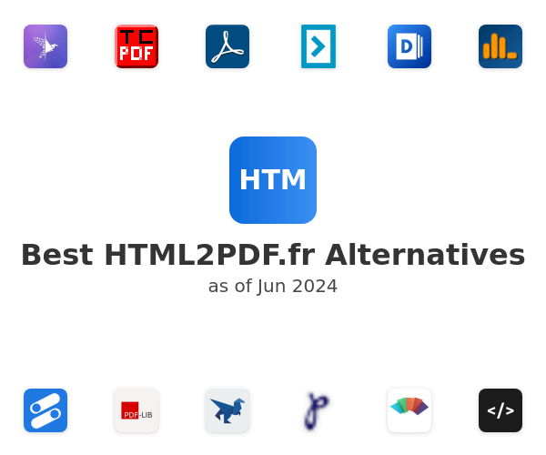 Best HTML2PDF.fr Alternatives