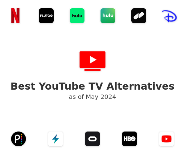 Best YouTube TV Alternatives