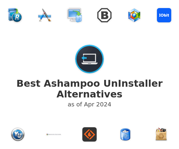 Best Ashampoo UnInstaller Alternatives