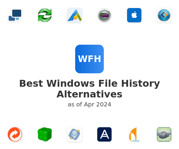 Best Windows File History Alternatives