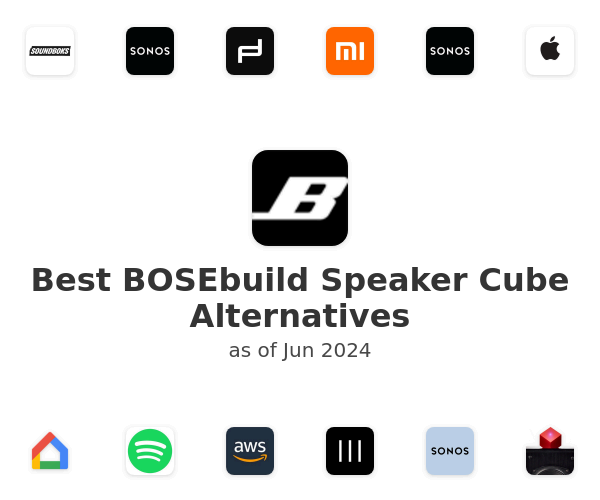 Best BOSEbuild Speaker Cube Alternatives