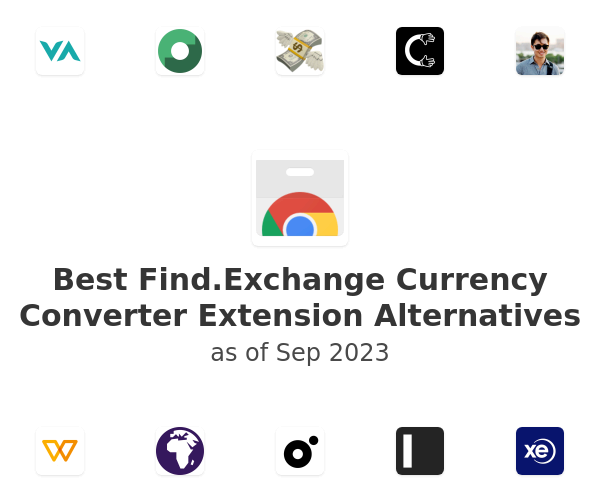 Best Find.Exchange Currency Converter Extension Alternatives