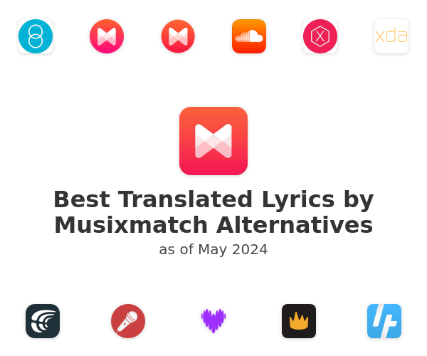 Best Translated Lyrics by Musixmatch Alternatives