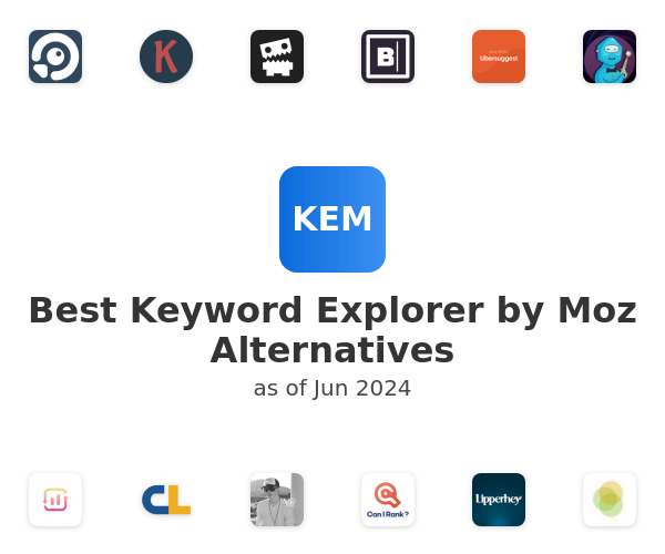 Best Keyword Explorer by Moz Alternatives