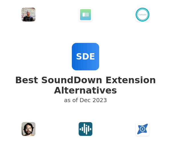 Best SoundDown Extension Alternatives