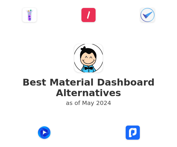 Best Material Dashboard Alternatives