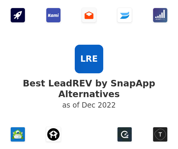 Best LeadREV by SnapApp Alternatives
