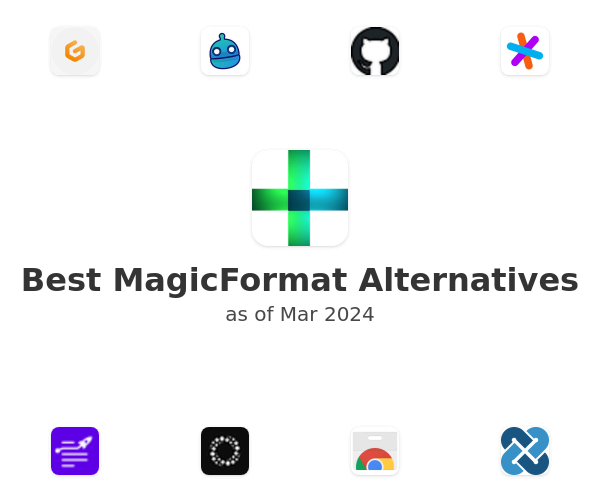 Best MagicFormat Alternatives