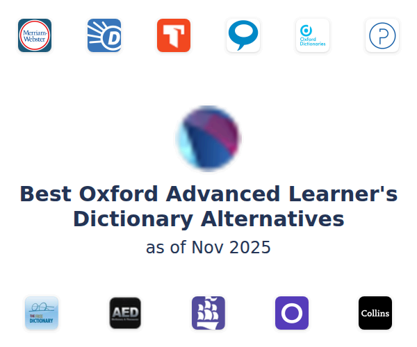 Best Oxford Advanced Learner's Dictionary Alternatives