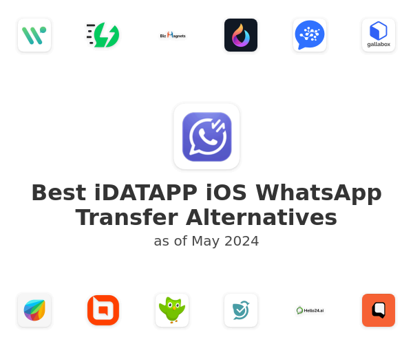 Best iDATAPP iOS WhatsApp Transfer Alternatives