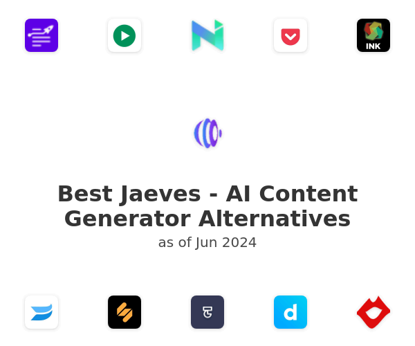 Best Jaeves - AI Content Generator Alternatives