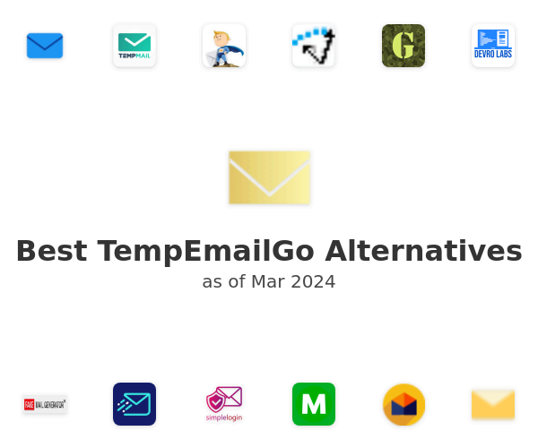 Best TempEmailGo Alternatives